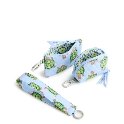 Dual Pouch Wide Wristlet