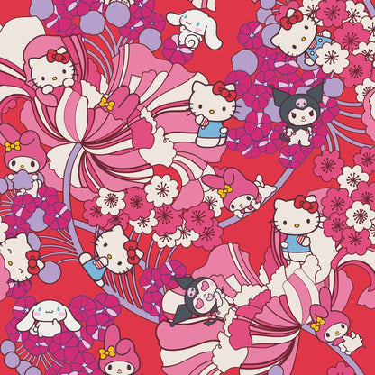 Hello Kitty® and Friends Small Spiral Notebook with Pockets