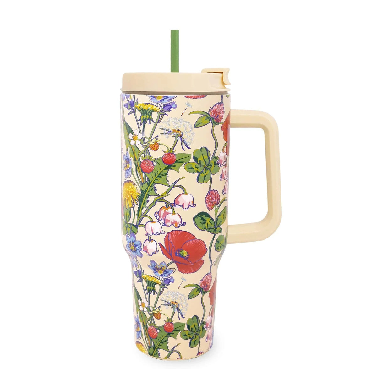 Stainless Steel XL Tumbler w/Handle